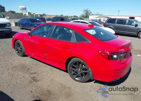2023 Honda Civic Sport из США, поврежденный, VIN 2HGFE2F52PH553637